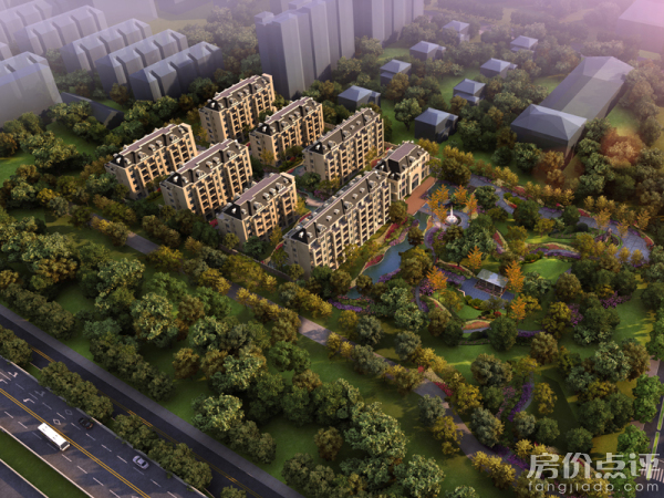 社区平面效果图